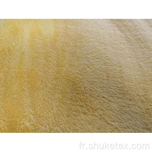 Tissu polaire 100% polyester Sherpa